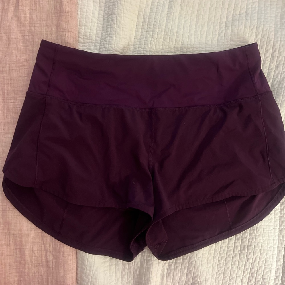 Lululemon Speed Up shorts HR 2.5 inch